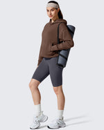 G4Free Activewear - Smoofit Fleece Long Sleeve Pullover Hoodies -GF25F722AF-XS-GF25F722AA-S-GF25F722AB-M-GF25F722AC-L-GF25F722AD-XL