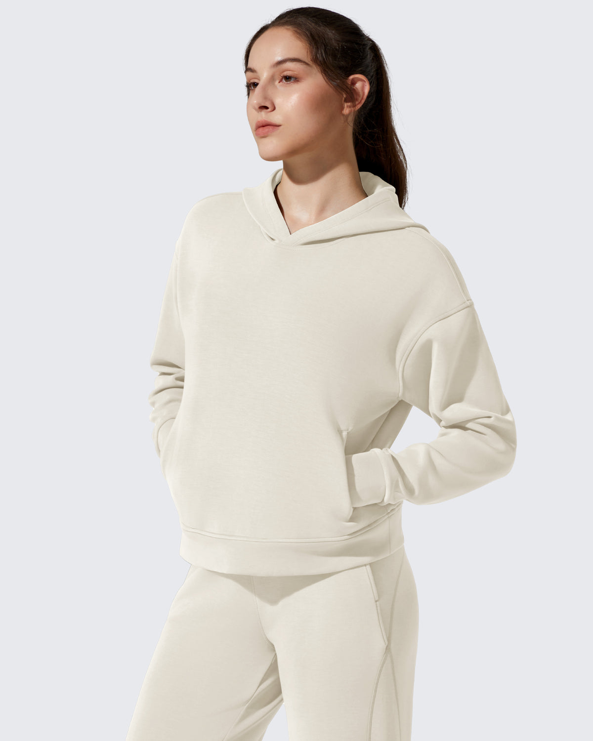 G4Free Activewear - Smoofit Fleece Long Sleeve Pullover Hoodies -GF25F722AF-XS-GF25F722AA-S-GF25F722AB-M-GF25F722AC-L-GF25F722AD-XL