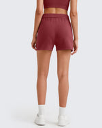 G4Free Activewear - Smoofit Front Pleats Elasticity Sweat Shorts -GF25E319AA-S-GF25E319AB-M-GF25E319AC-L-GF25E319AD-XL-GF25E319AE-XXL