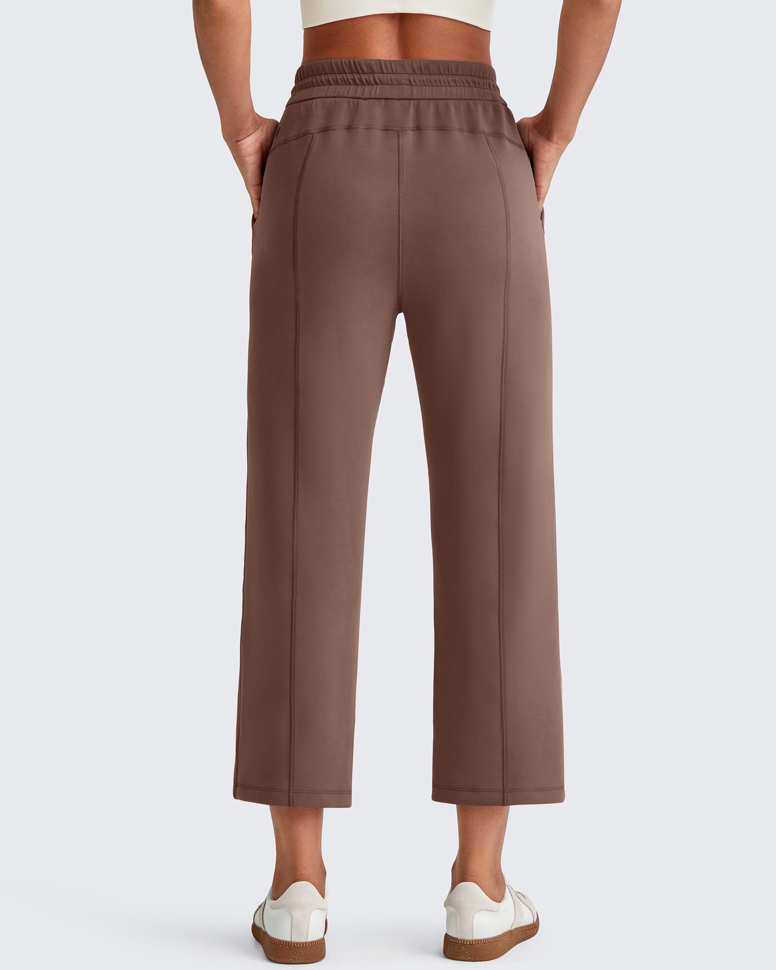 G4Free Activewear - Smoofit High Waist Wide Leg Capris Pants -GF25J293AA-S-GF25J293AB-M-GF25J293AC-L-GF25J293AD-XL-GF25J293AE-XXL