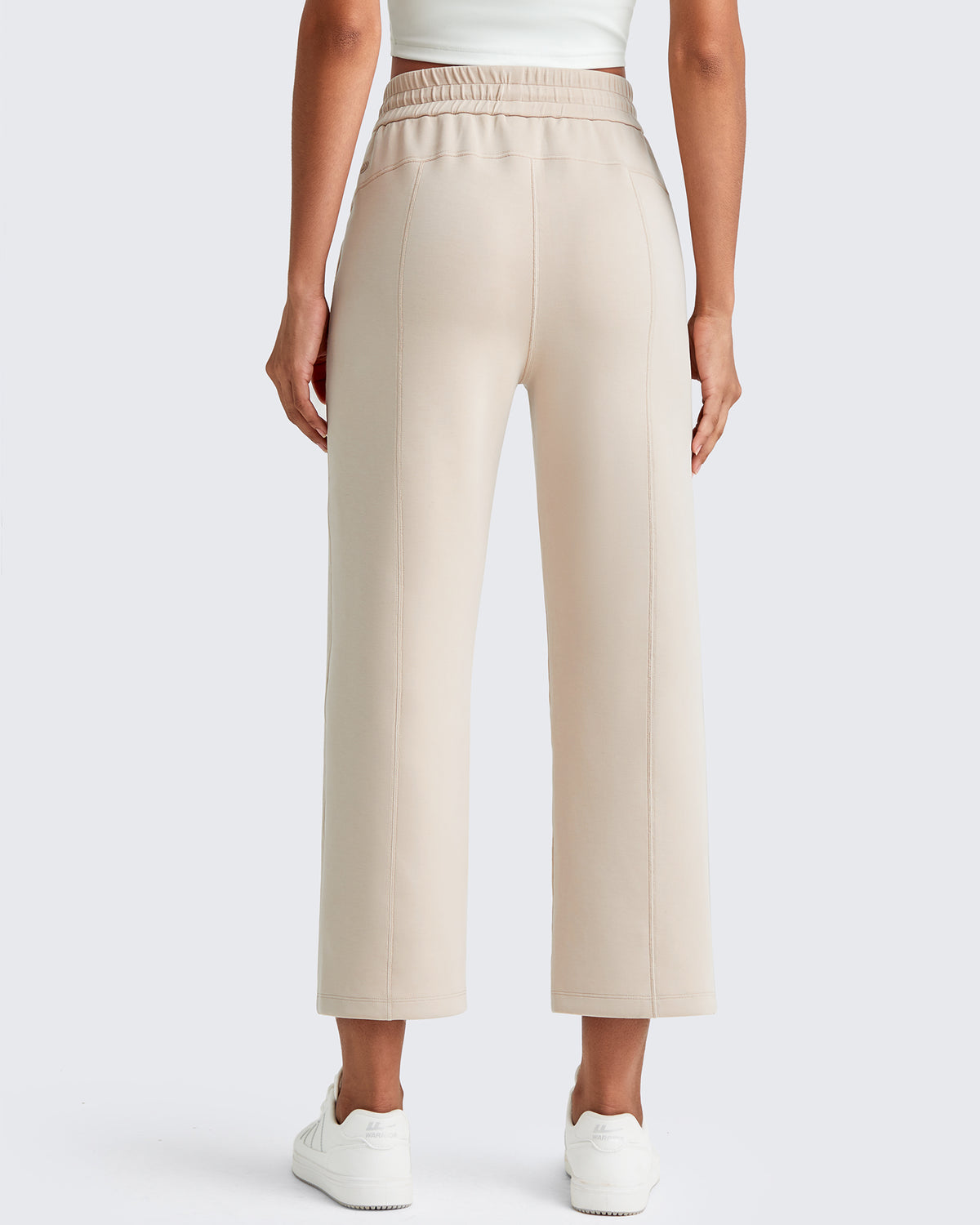 G4Free Activewear - Smoofit High Waist Wide Leg Capris Pants -GF25J293AA-S-GF25J293AB-M-GF25J293AC-L-GF25J293AD-XL-GF25J293AE-XXL