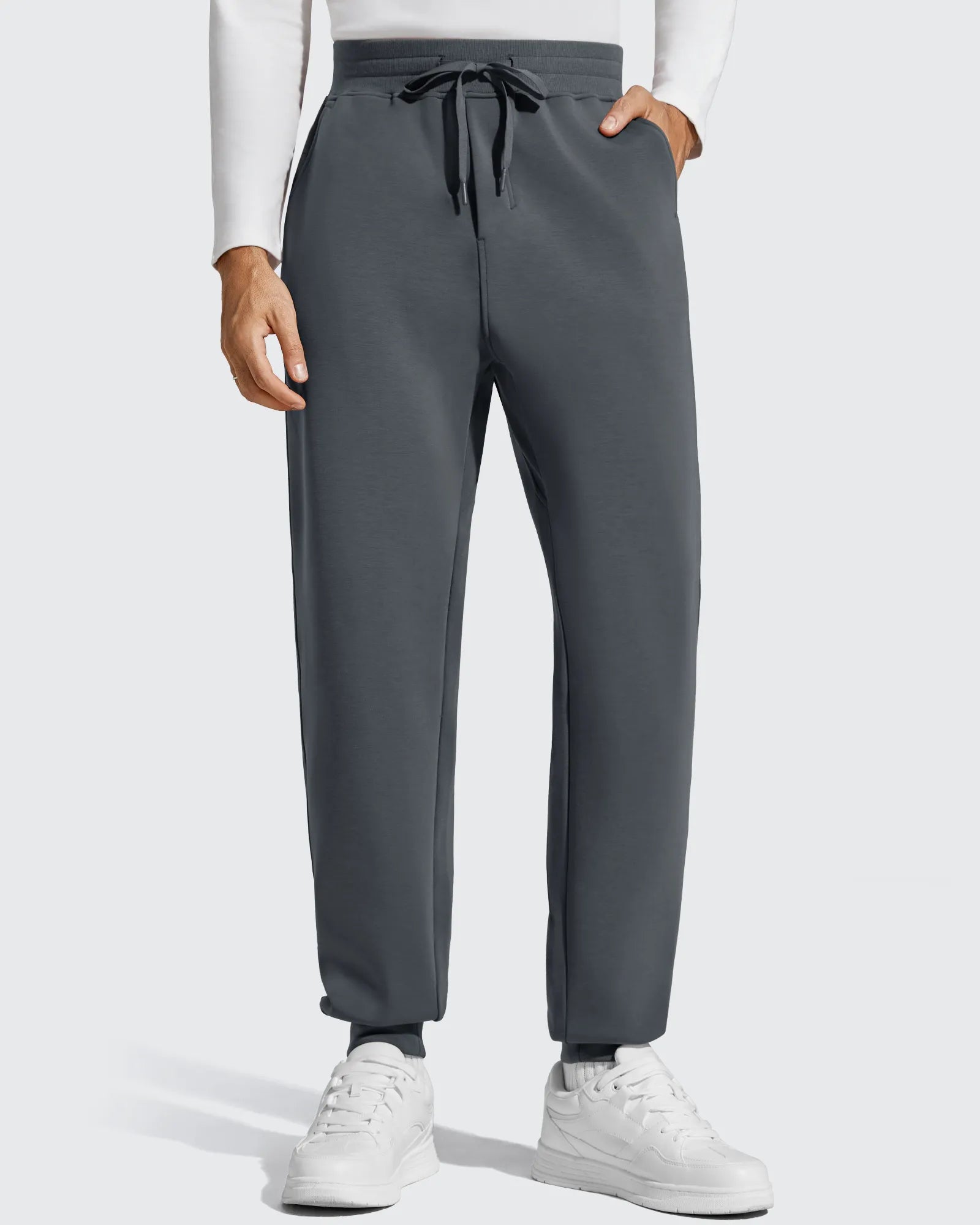 G4Free Activewear - Smoofit Men's Fleece Lined Drawstring Thermal Joggers -GF25DM672CA-S-GF25DM673CA-S-GF25DM672CB-M-GF25DM673CB-M-GF25DM672CC-L