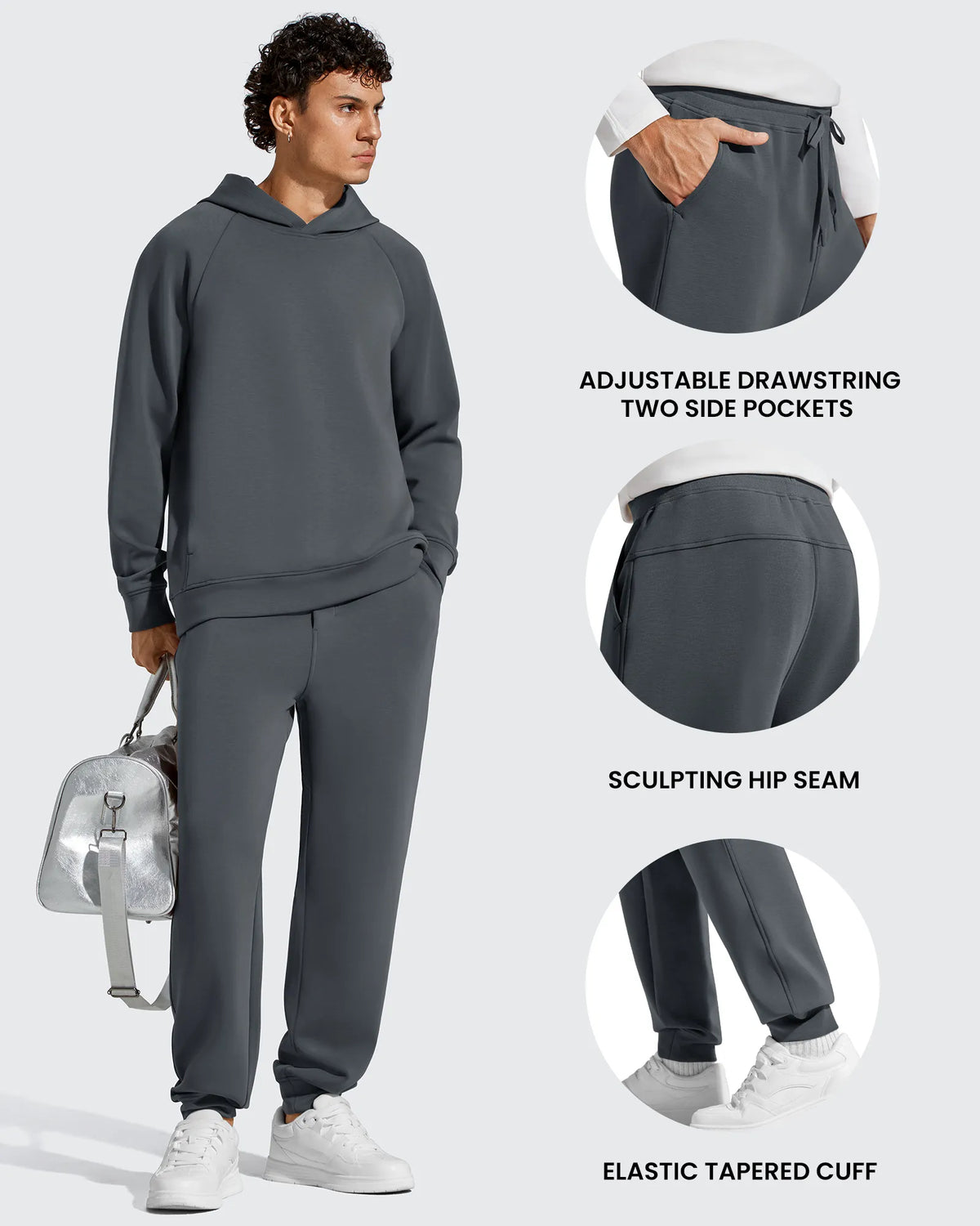 G4Free Activewear - Smoofit Men's Fleece Lined Drawstring Thermal Joggers -GF25DM672CA-S-GF25DM673CA-S-GF25DM672CB-M-GF25DM673CB-M-GF25DM672CC-L