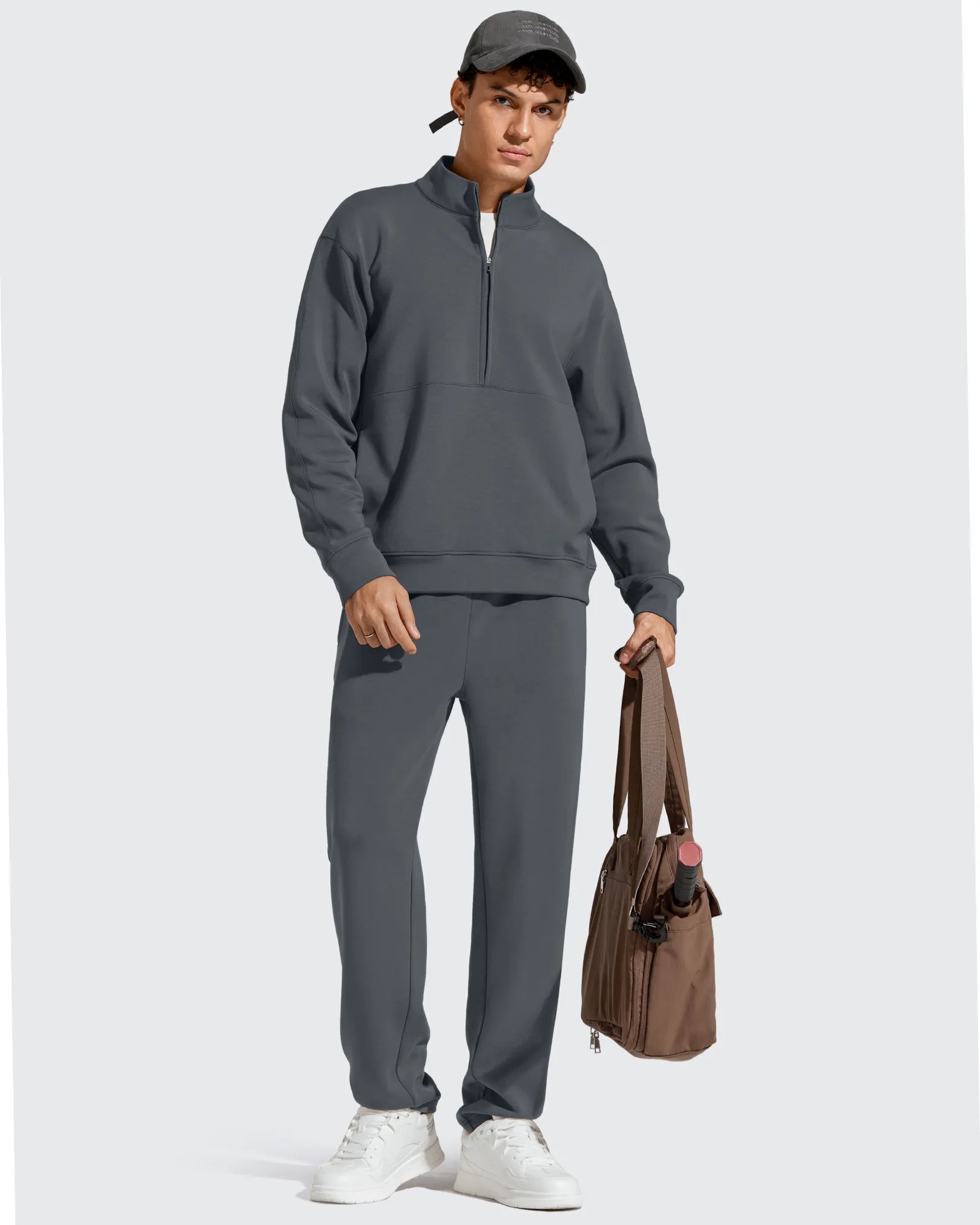 G4Free Activewear - Smoofit Men's Fleece-Lined Drawstring Thermal Sweatpants -GF25DM726AA-S-GF25DM727AA-S-GF25DM726AB-M-GF25DM727AB-M-GF25DM726AC-L