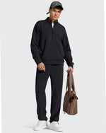 G4Free Activewear - Smoofit Men's Fleece-Lined Drawstring Thermal Sweatpants -GF25DM726AA-S-GF25DM727AA-S-GF25DM726AB-M-GF25DM727AB-M-GF25DM726AC-L