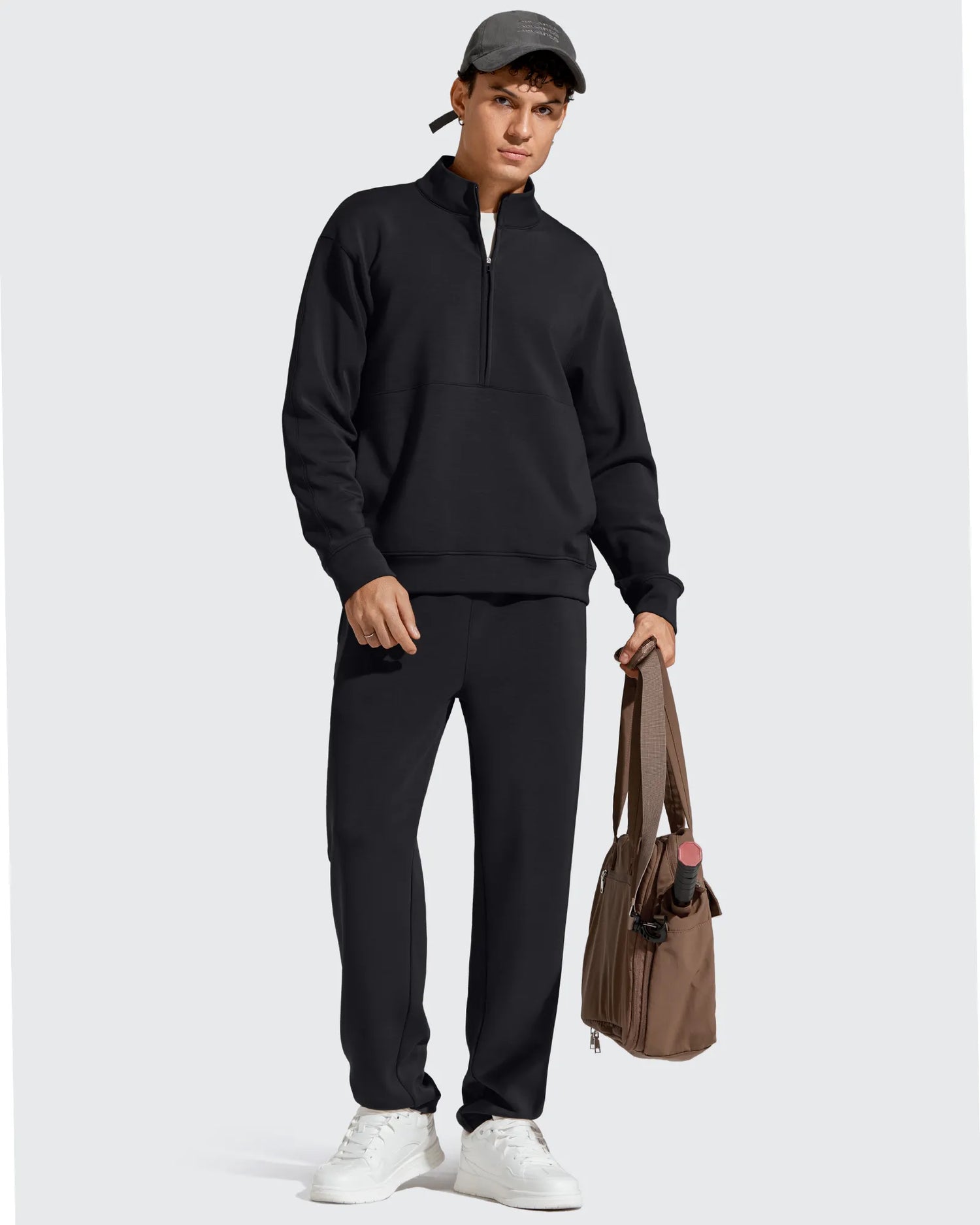 G4Free Activewear - Smoofit Men's Fleece-Lined Drawstring Thermal Sweatpants -GF25DM726AA-S-GF25DM727AA-S-GF25DM726AB-M-GF25DM727AB-M-GF25DM726AC-L