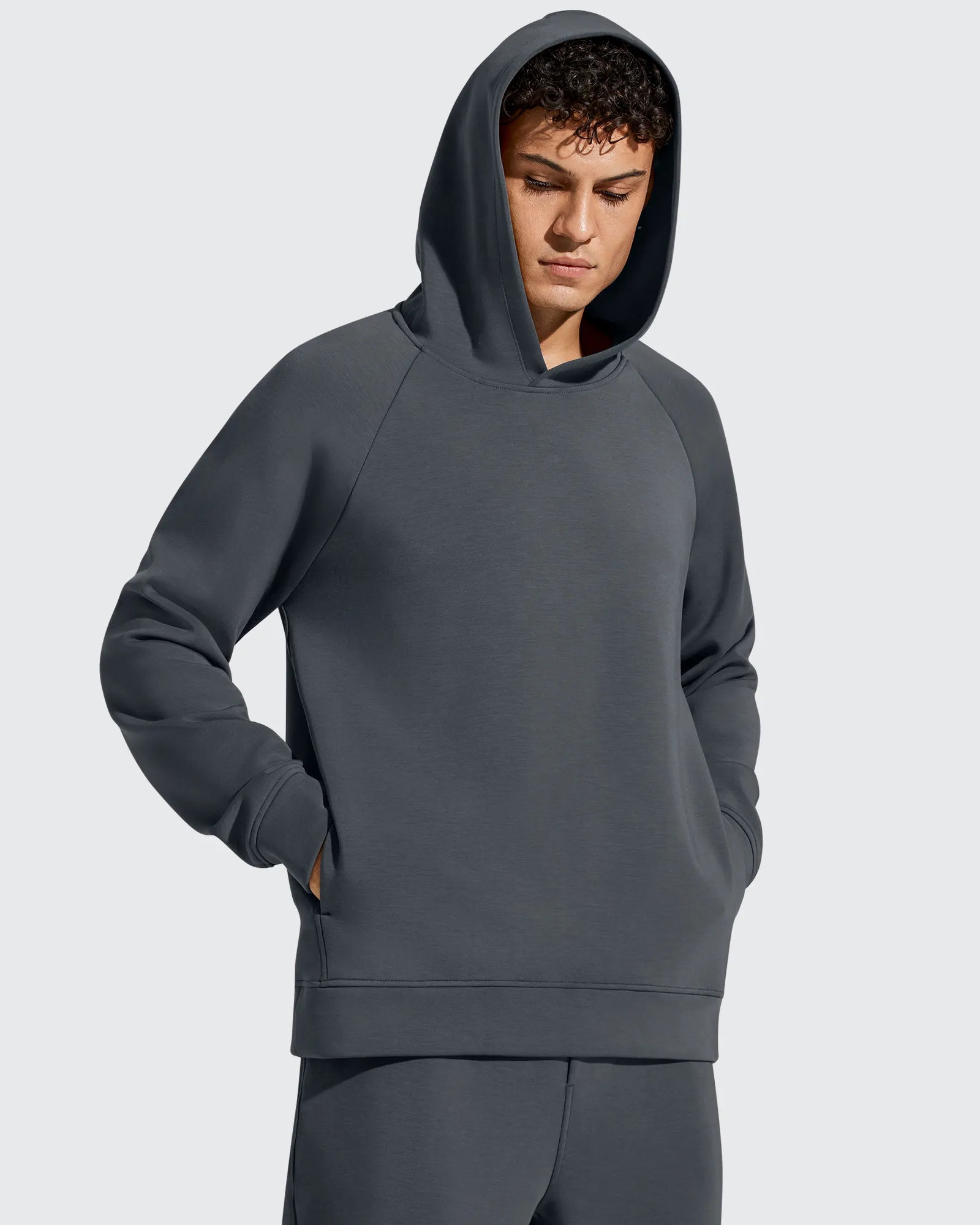 G4Free Activewear - Smoofit Men's Fleece-Lined Pockets Hoodies Pullover Sweatshirts -GF25FM729BA-S-GF25FM729BB-M-GF25FM729BC-L-GF25FM729BD-XL-GF25FM729BE-XXL