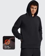 G4Free Activewear - Smoofit Men's Fleece-Lined Pockets Hoodies Pullover Sweatshirts -GF25FM729BA-S-GF25FM729BB-M-GF25FM729BC-L-GF25FM729BD-XL-GF25FM729BE-XXL