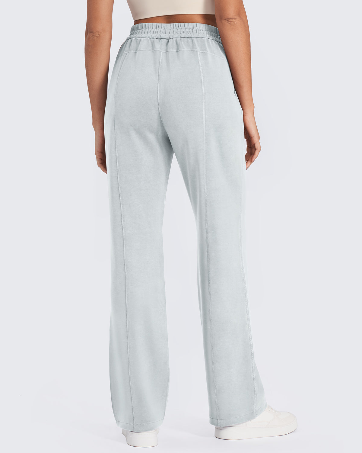 G4Free Activewear - Smoofit Mid-Waist Wide Leg Sweatpants 25 -GF25J472AA-S-GF25J472AB-M-GF25J472AC-L-GF25J472AD-XL-GF25J472AE-XXL