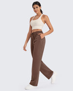 G4Free Activewear - Smoofit Mid-Waist Wide Leg Sweatpants 27 -GF24J235AA-S-GF24J235AB-M-GF24J235AC-L-GF24J235AD-XL-GF24J235AE-XXL