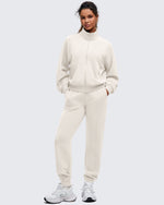 G4Free Activewear - Smoofit Mock Neck Zip Up Pockets Jackets -GF25M528EA-S-GF25M528EB-M-GF25M528EC-L-GF25M528ED-XL-GF25M528EE-XXL