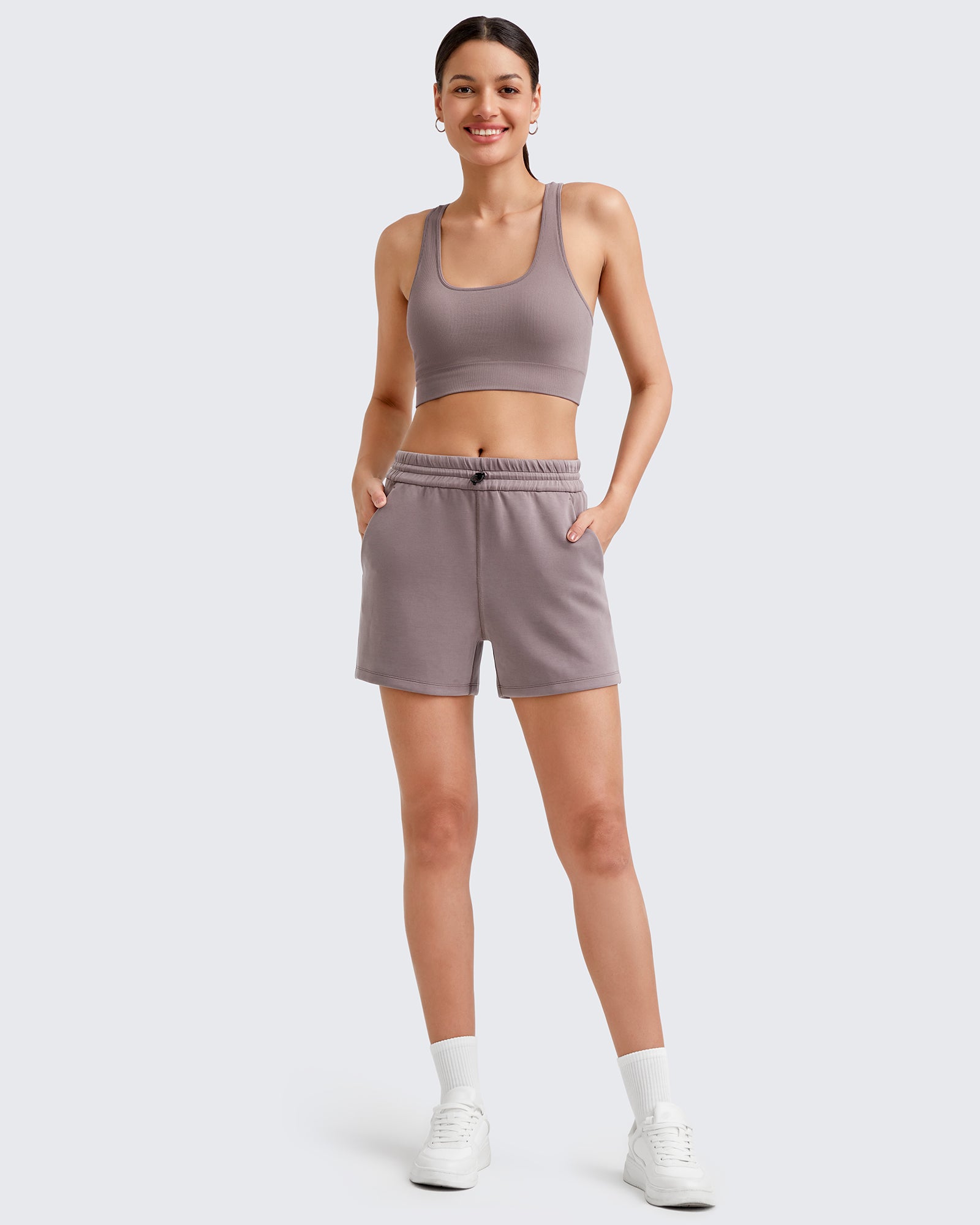 G4Free Activewear - Smoofit Modal Shockcord Relaxed Shorts -GF25E309AA-S-GF25E309AB-M-GF25E309AC-L-GF25E309AD-XL-GF25E309AE-XXL