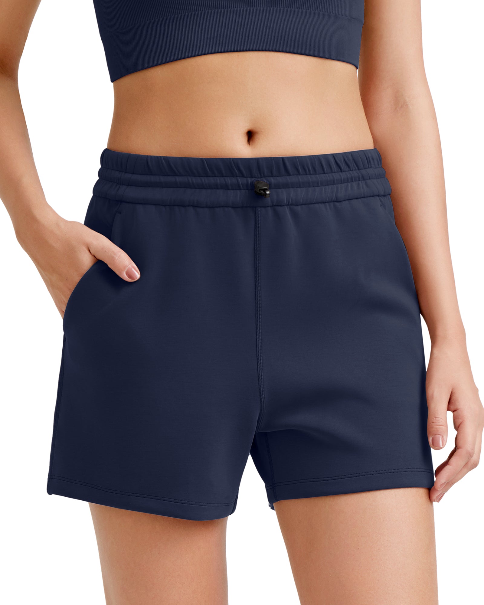 G4Free Activewear - Smoofit Modal Shockcord Relaxed Shorts -GF25E309AA-S-GF25E309AB-M-GF25E309AC-L-GF25E309AD-XL-GF25E309AE-XXL