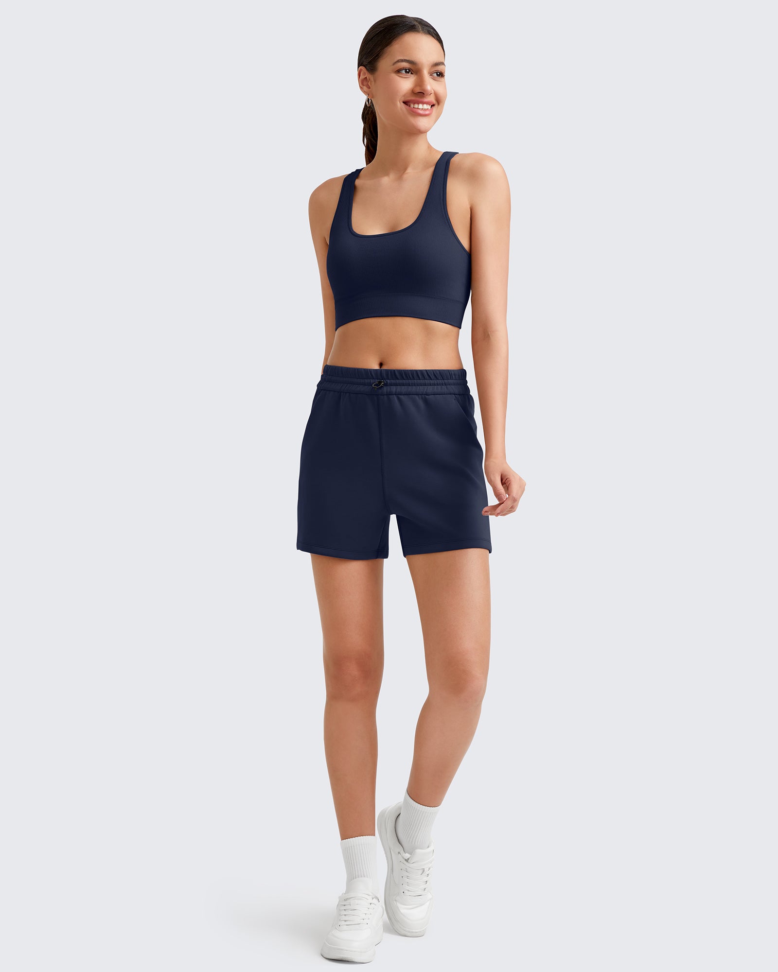 G4Free Activewear - Smoofit Modal Shockcord Relaxed Shorts -GF25E309AA-S-GF25E309AB-M-GF25E309AC-L-GF25E309AD-XL-GF25E309AE-XXL