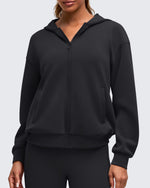 G4Free Activewear - Smoofit Modal Soft Full Zip Hoodies Jackets -GF25M527AA-S-GF25M527AB-M-GF25M527AC-L-GF25M527AD-XL-GF25M527AE-XXL