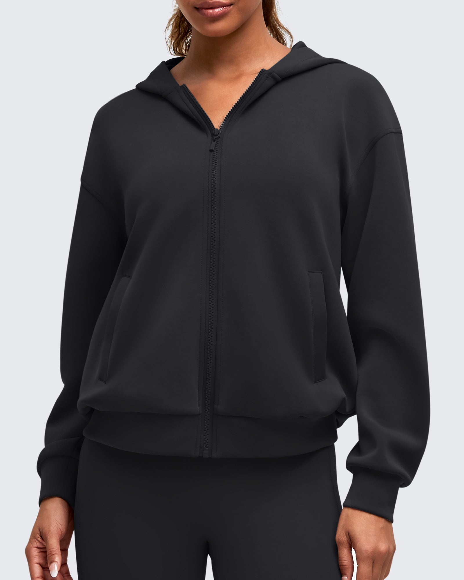 G4Free Activewear - Smoofit Modal Soft Full Zip Hoodies Jackets -GF25M527AA-S-GF25M527AB-M-GF25M527AC-L-GF25M527AD-XL-GF25M527AE-XXL