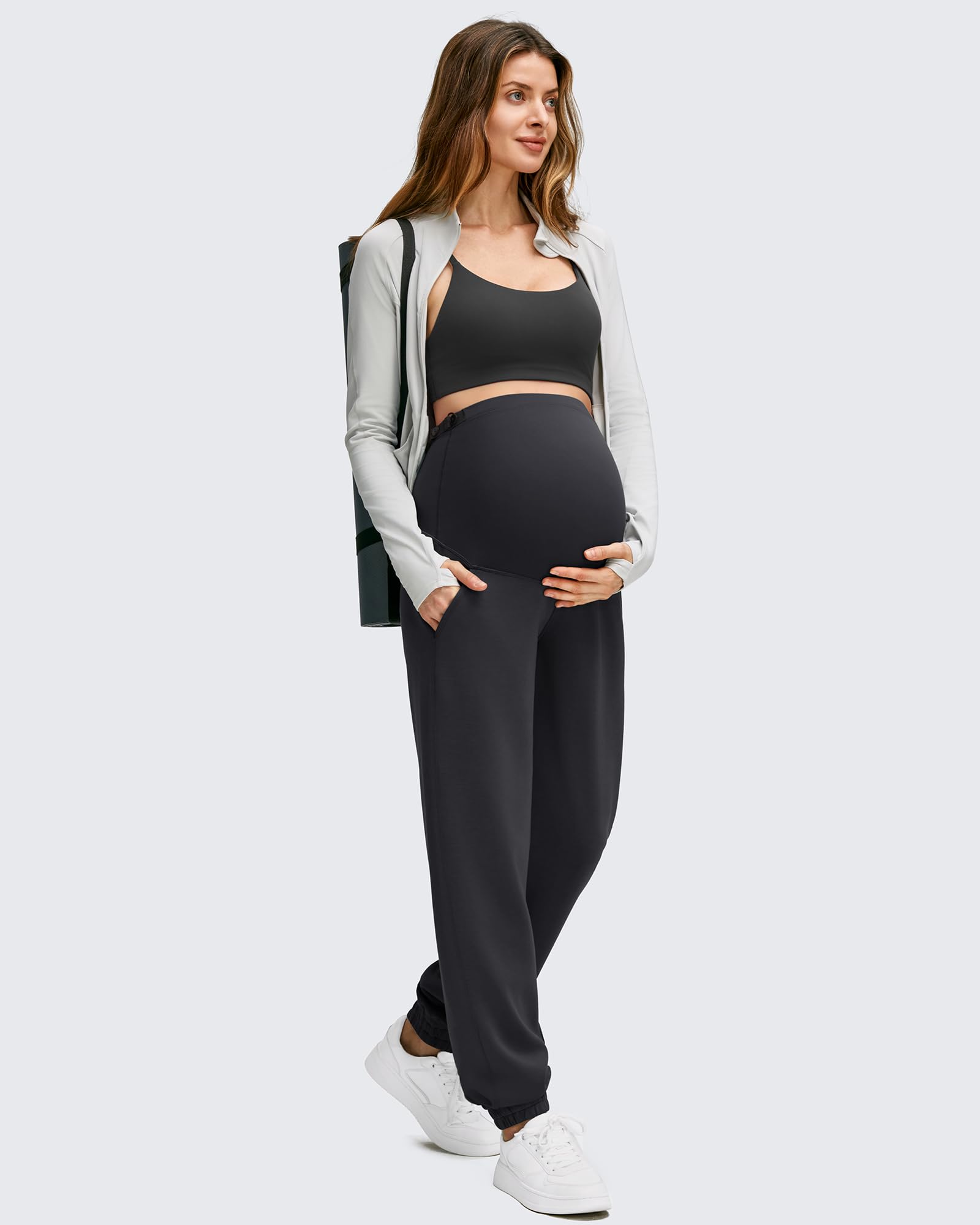 G4Free Activewear - Smoofit Pockets Over The Belly Jogger Sweatpants -GF25DY625AF-XS-GF25DY626AF-XS-GF25DY627AF-XS-GF25DY625AA-S-GF25DY626AA-S