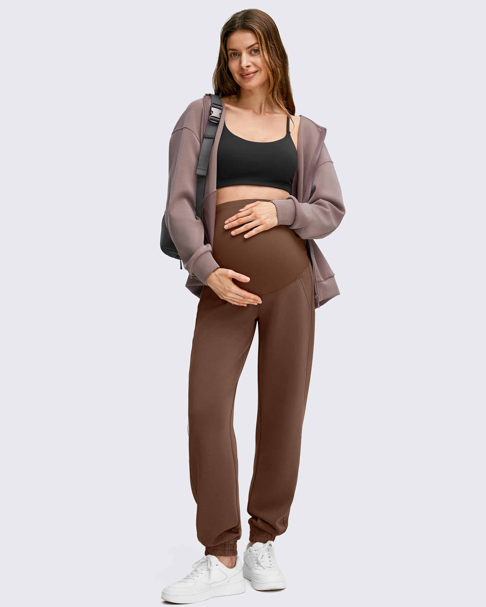 G4Free Activewear - Smoofit Pockets Over The Belly Jogger Sweatpants -GF25DY625AF-XS-GF25DY626AF-XS-GF25DY627AF-XS-GF25DY625AA-S-GF25DY626AA-S