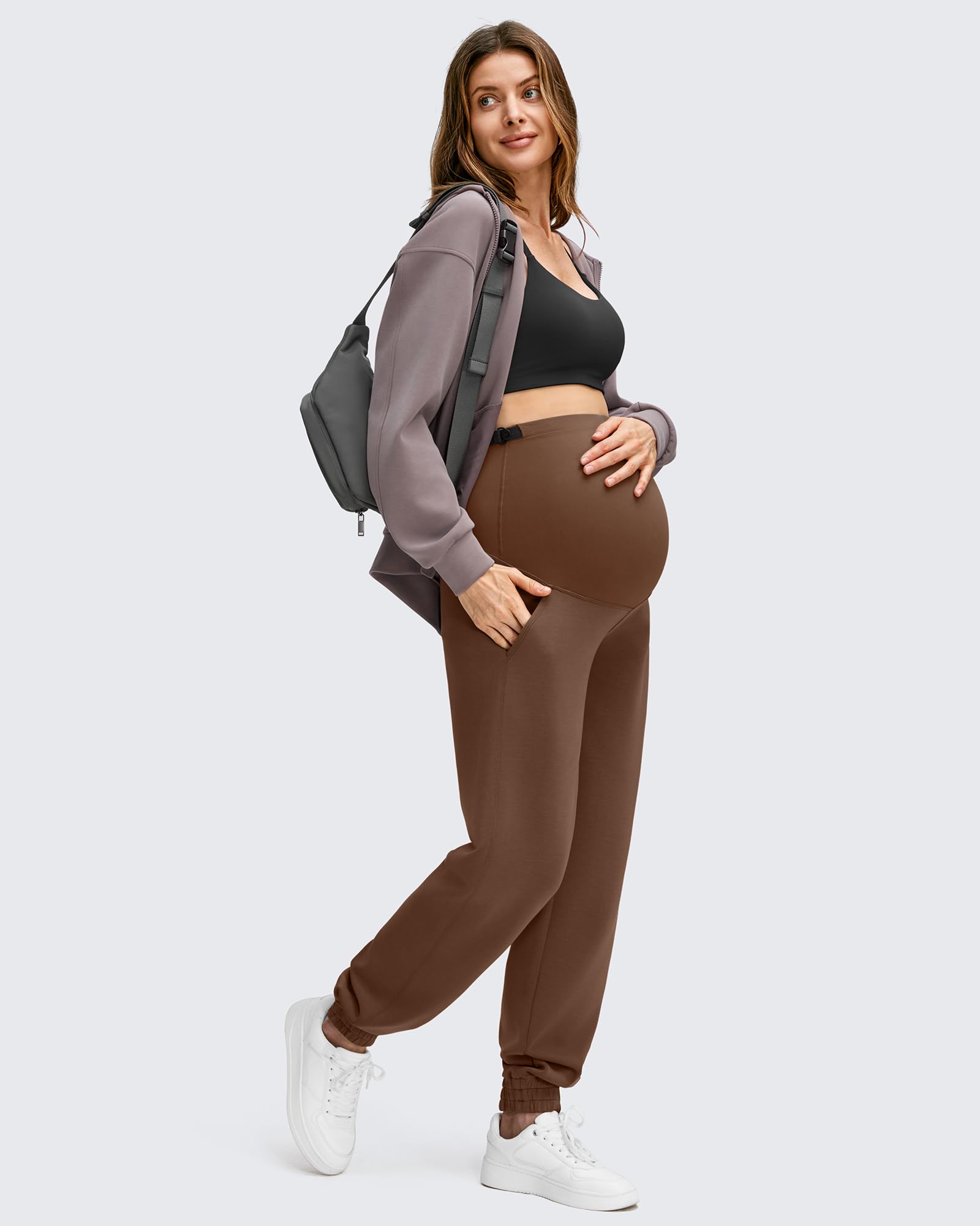 G4Free Activewear - Smoofit Pockets Over The Belly Jogger Sweatpants -GF25DY625AF-XS-GF25DY626AF-XS-GF25DY627AF-XS-GF25DY625AA-S-GF25DY626AA-S