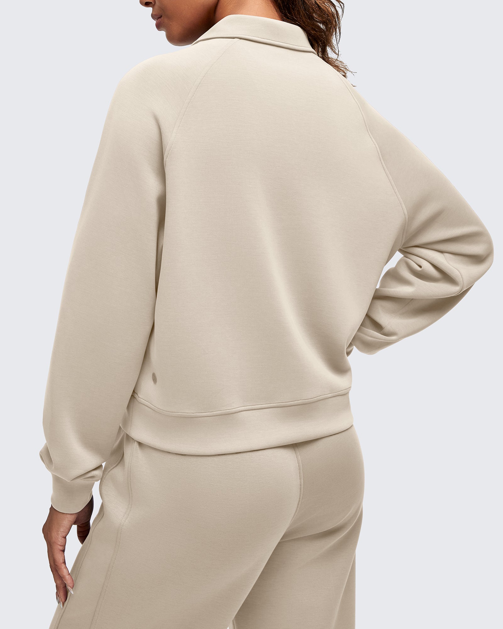 G4Free Activewear - Smoofit Polo Pullover Button Up Sweatshirts -GF25F540FF-XS-GF25F540FA-S-GF25F540FB-M-GF25F540FC-L-GF25F540FD-XL