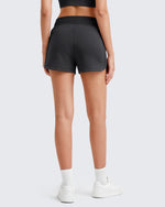 G4Free Activewear - Smoofit Side Slit Drawstring Sweat Shorts -GF25E341AA-S-GF25E341AB-M-GF25E341AC-L-GF25E341AD-XL-GF25E341AE-XXL