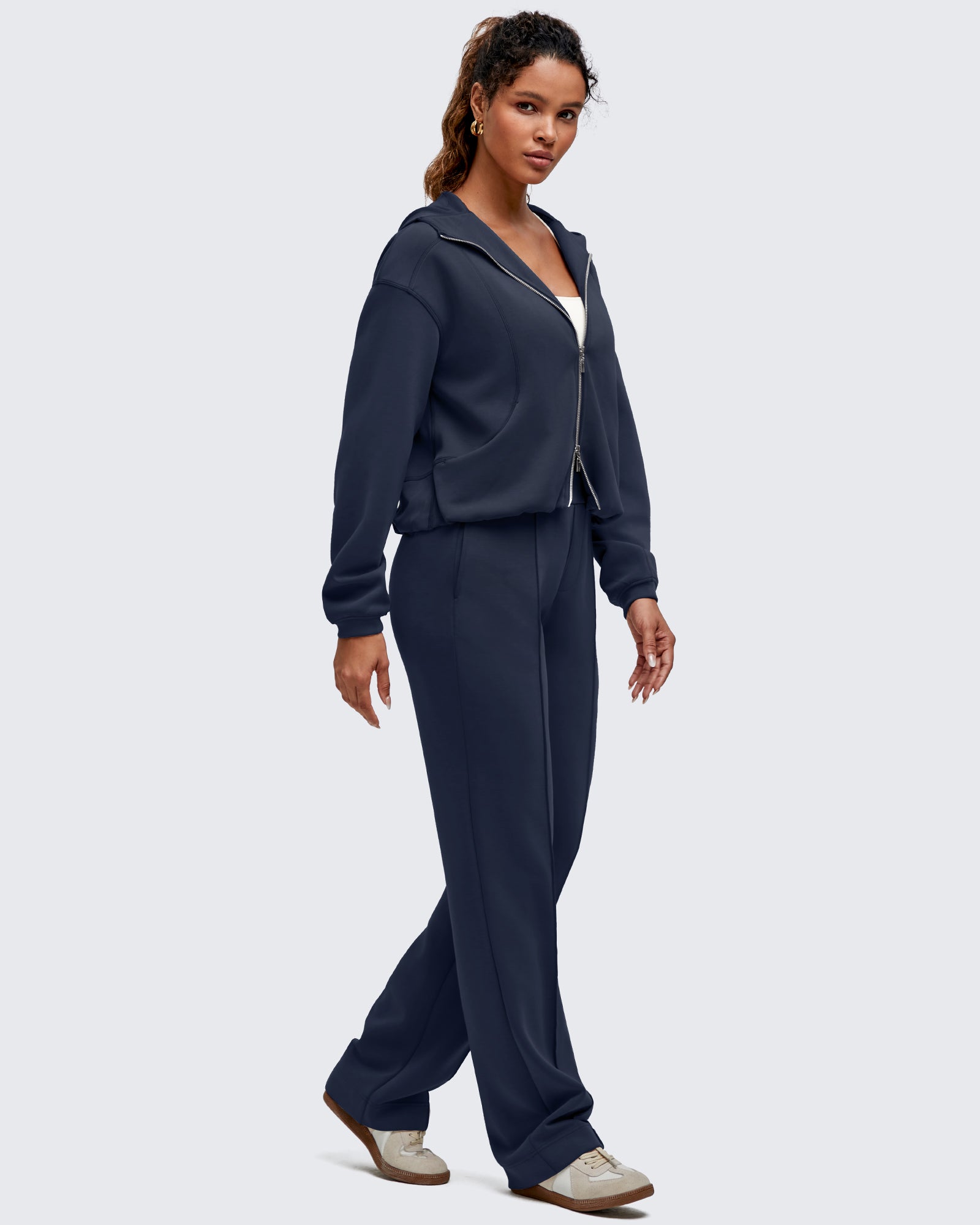 G4Free Activewear - Smoofit Straight Leg Elastic High Waist Dress Pants -GF25D584AA-S-GF25D585AA-S-GF25D586AA-S-GF25D584AB-M-GF25D585AB-M