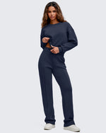 G4Free Activewear - Smoofit Straight Leg Elastic High Waist Dress Pants -GF25D584AA-S-GF25D585AA-S-GF25D586AA-S-GF25D584AB-M-GF25D585AB-M