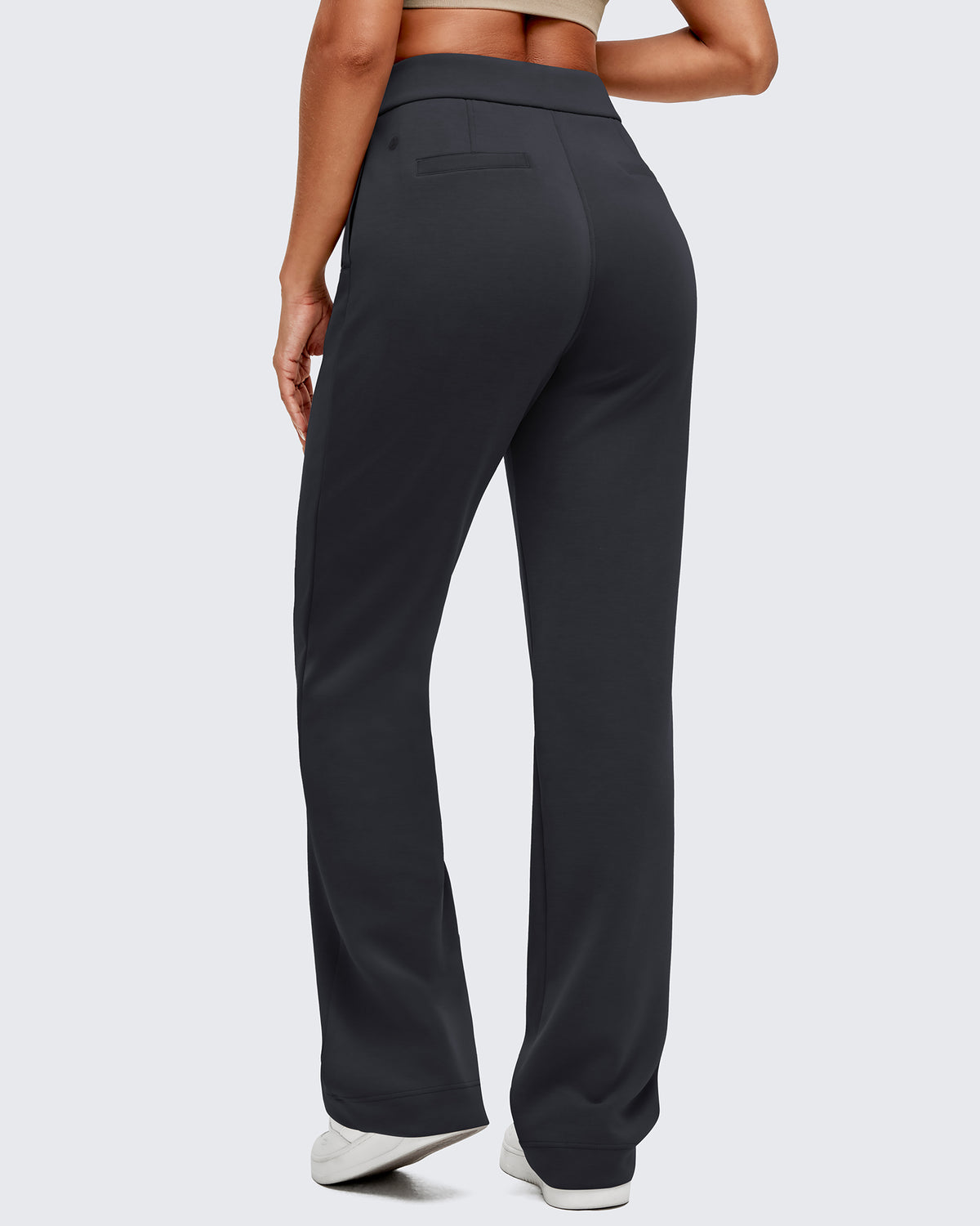 G4Free Activewear - Smoofit Straight Leg Elastic High Waist Dress Pants -GF25D584AA-S-GF25D585AA-S-GF25D586AA-S-GF25D584AB-M-GF25D585AB-M