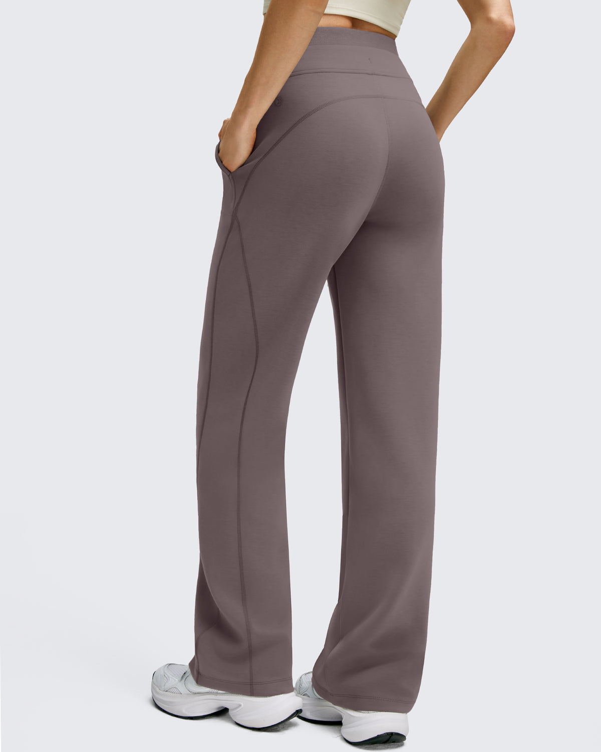 G4Free Activewear - Smoofit Wide Leg Drawstring Double Layer Waist Pants -GF25J590AA-S-GF25J591AA-S-GF25J592AA-S-GF25J590AB-M-GF25J591AB-M