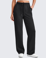 G4Free Activewear - Smoofit Wide Leg Elastic Drawstring Sweatpants -GF25J440AF-XS-GF25J441AF-XS-GF25J442AF-XS-GF25J440AA-S-GF25J441AA-S