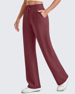 G4Free Activewear - Smoofit Wide Leg Elastic Drawstring Sweatpants -GF25J440AF-XS-GF25J441AF-XS-GF25J442AF-XS-GF25J440AA-S-GF25J441AA-S