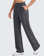 G4Free Activewear - Smoofit Wide Leg Elastic Drawstring Sweatpants -GF25J440AF-XS-GF25J441AF-XS-GF25J442AF-XS-GF25J440AA-S-GF25J441AA-S