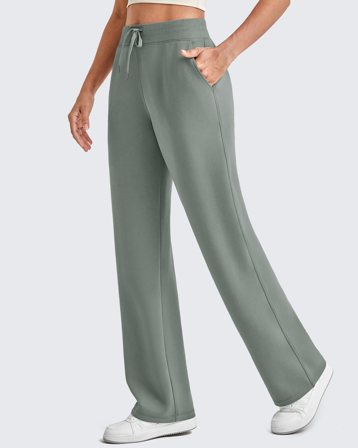 G4Free Activewear - Smoofit Wide Leg Elastic Drawstring Sweatpants -GF25J440AF-XS-GF25J441AF-XS-GF25J442AF-XS-GF25J440AA-S-GF25J441AA-S