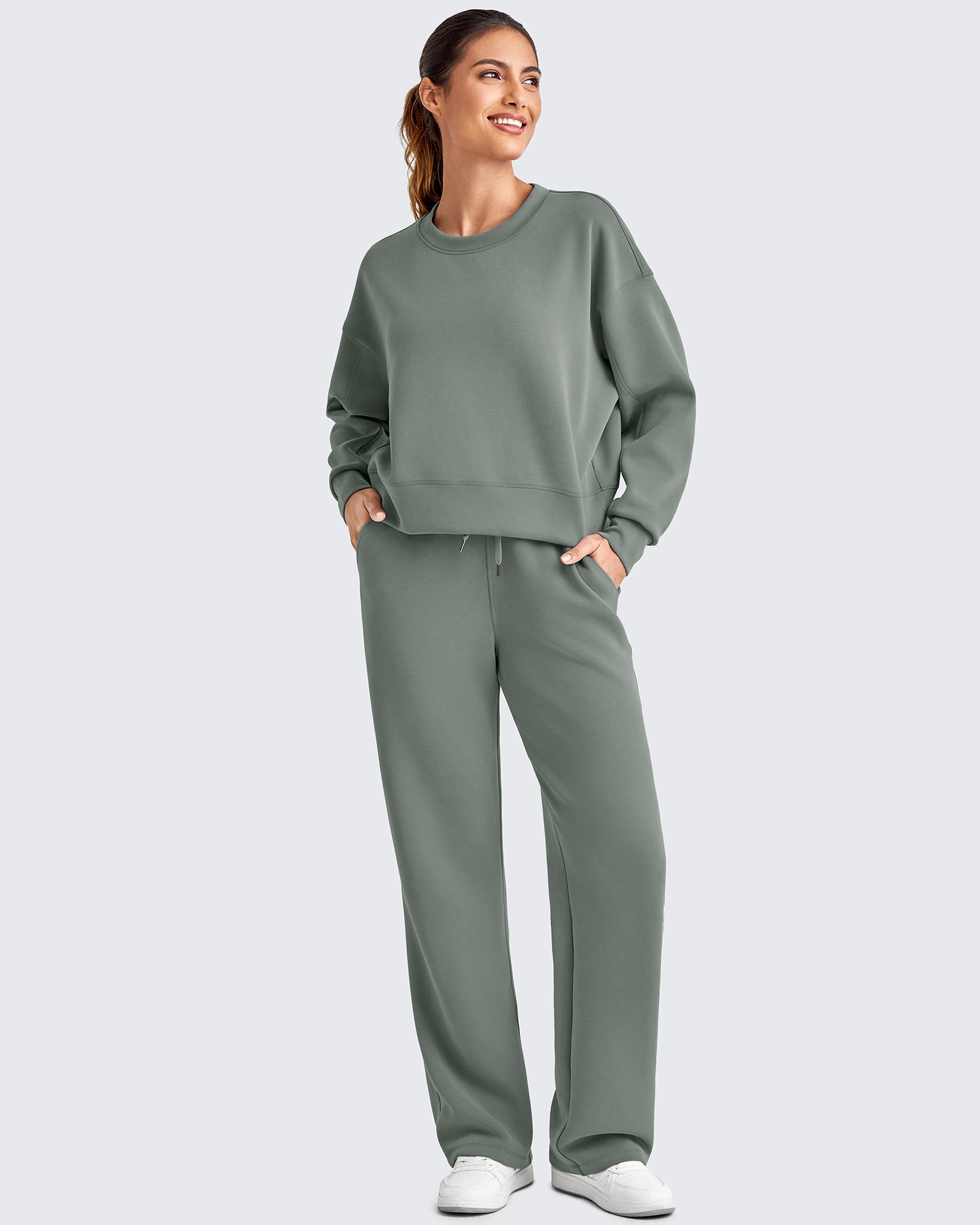 G4Free Activewear - Smoofit Wide Leg Elastic Drawstring Sweatpants -GF25J440AF-XS-GF25J441AF-XS-GF25J442AF-XS-GF25J440AA-S-GF25J441AA-S