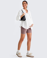 G4Free Activewear - Square Neck Ruched Pregnancy Workout Tanks -GF25LY415IA-S-GF25LY415IB-M-GF25LY415IC-L-GF25LY415ID-XL-GF25LY415IF-XS