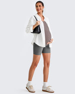 G4Free Activewear - Square Neck Ruched Pregnancy Workout Tanks -GF25LY415IA-S-GF25LY415IB-M-GF25LY415IC-L-GF25LY415ID-XL-GF25LY415IF-XS