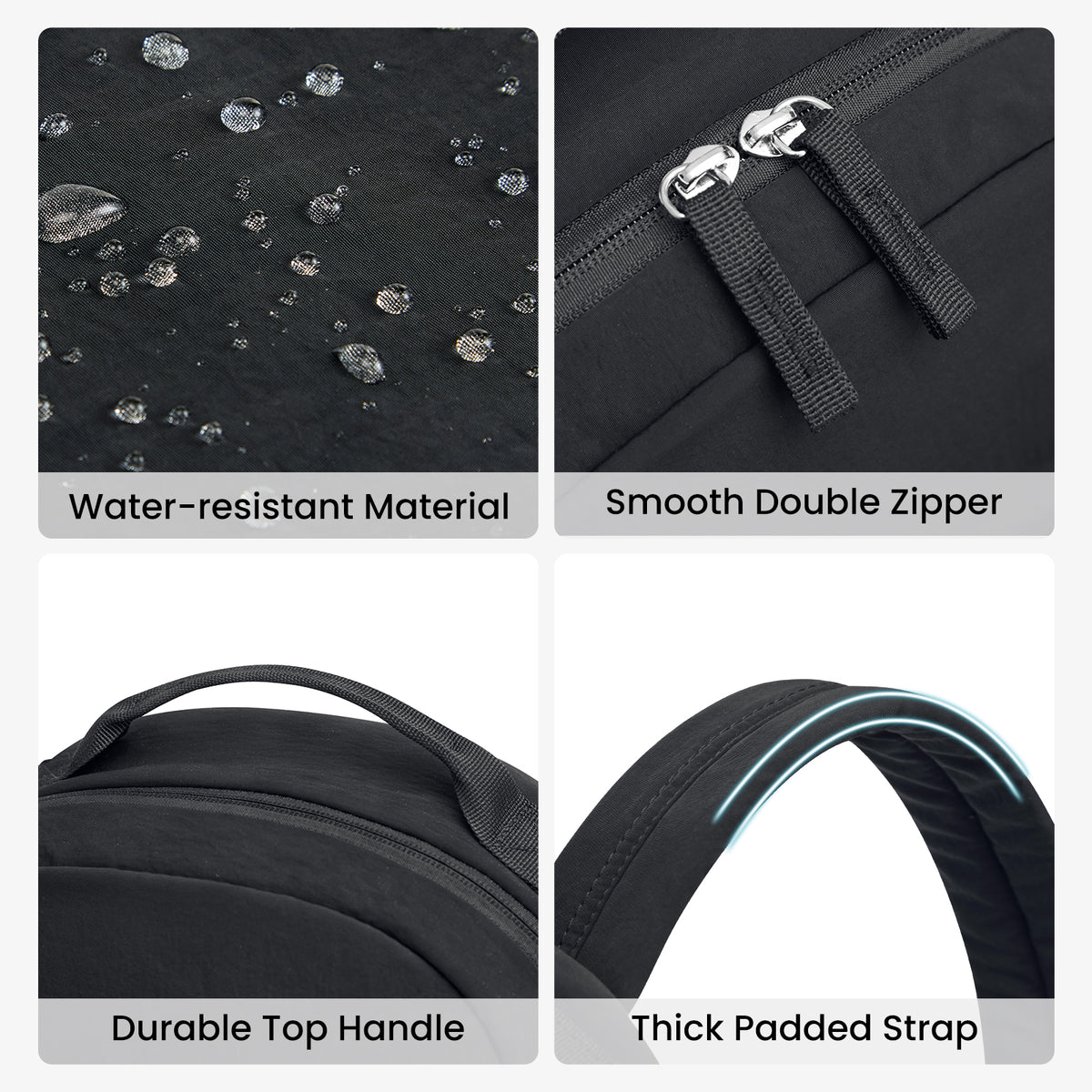 G4Free Activewear - Women Nylon Mini Backpack Purse Daypack -TN25B566A-TN25B566B-TN25B566C