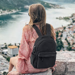 G4Free Activewear - Women Nylon Mini Backpack Purse Daypack -TN25B566A-TN25B566B-TN25B566C