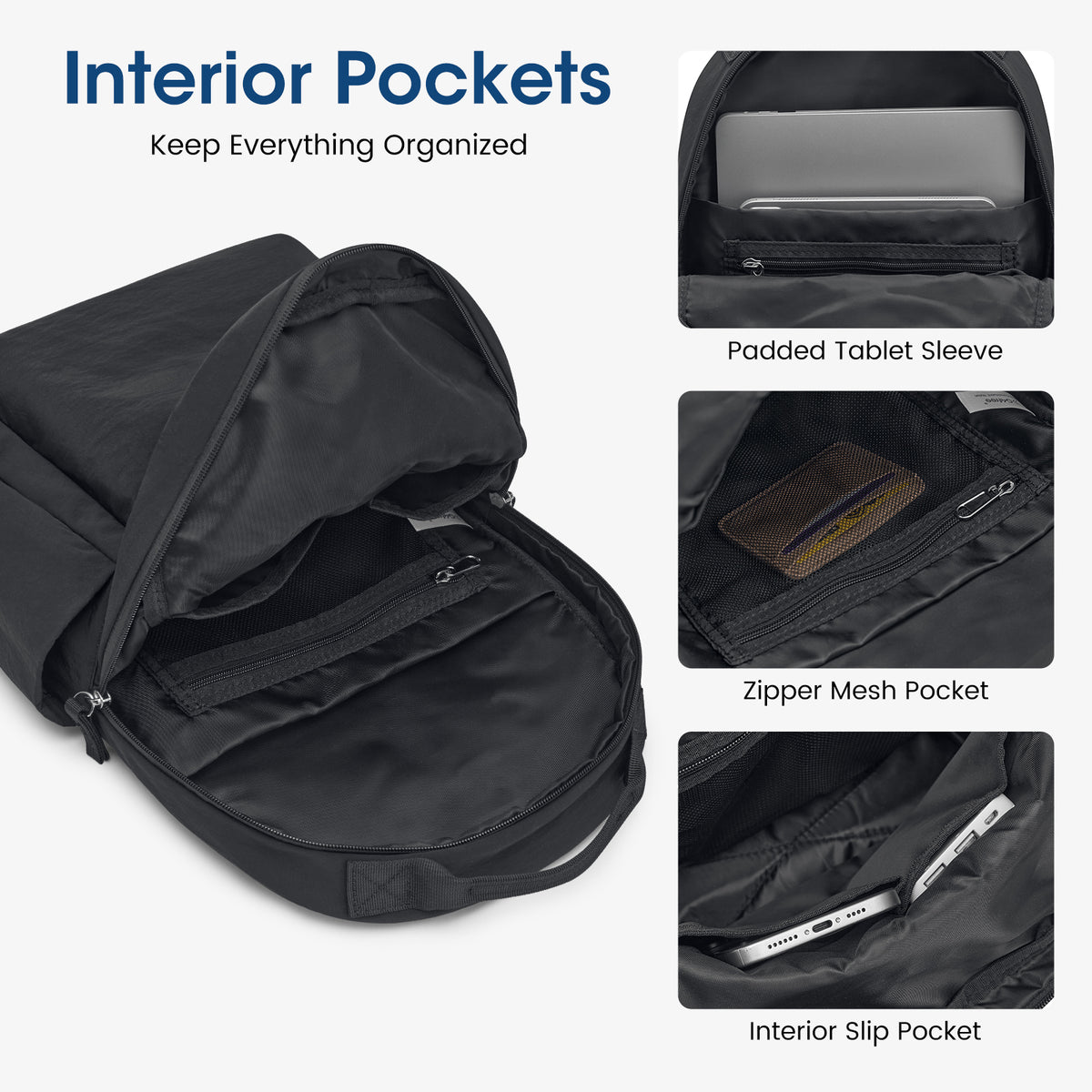 G4Free Activewear - Women Nylon Mini Backpack Purse Daypack -TN25B566A-TN25B566B-TN25B566C