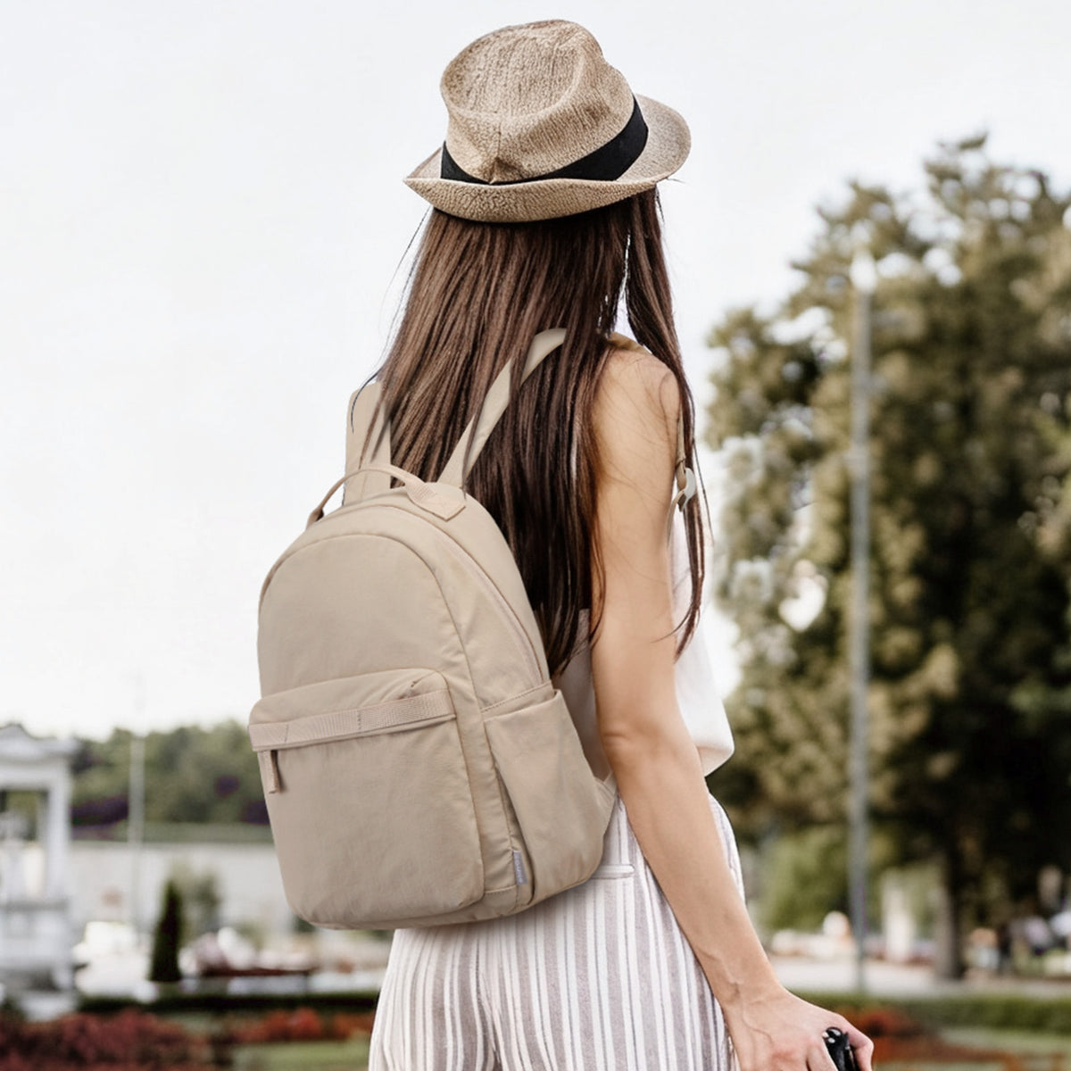 G4Free Activewear - Women Nylon Mini Backpack Purse Daypack -TN25B566A-TN25B566B-TN25B566C