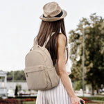 G4Free Activewear - Women Nylon Mini Backpack Purse Daypack -TN25B566A-TN25B566B-TN25B566C