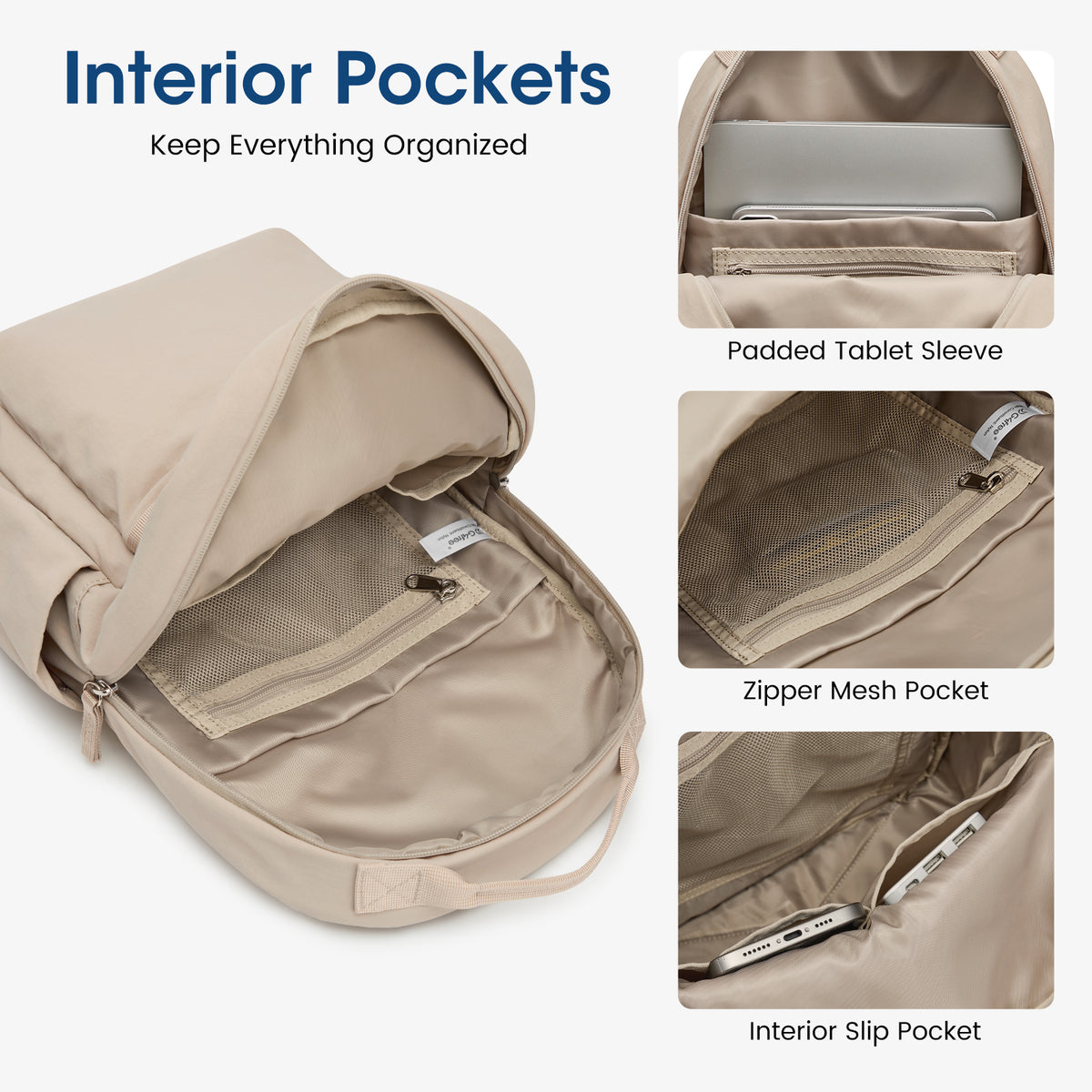 G4Free Activewear - Women Nylon Mini Backpack Purse Daypack -TN25B566A-TN25B566B-TN25B566C