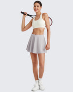 G4Free - Athletic Down The Line Tennis Skirt -GF25H350AA-S-GF25H350AB-M-GF25H350AC-L-GF25H350AD-XL-GF25H350AE-XXL