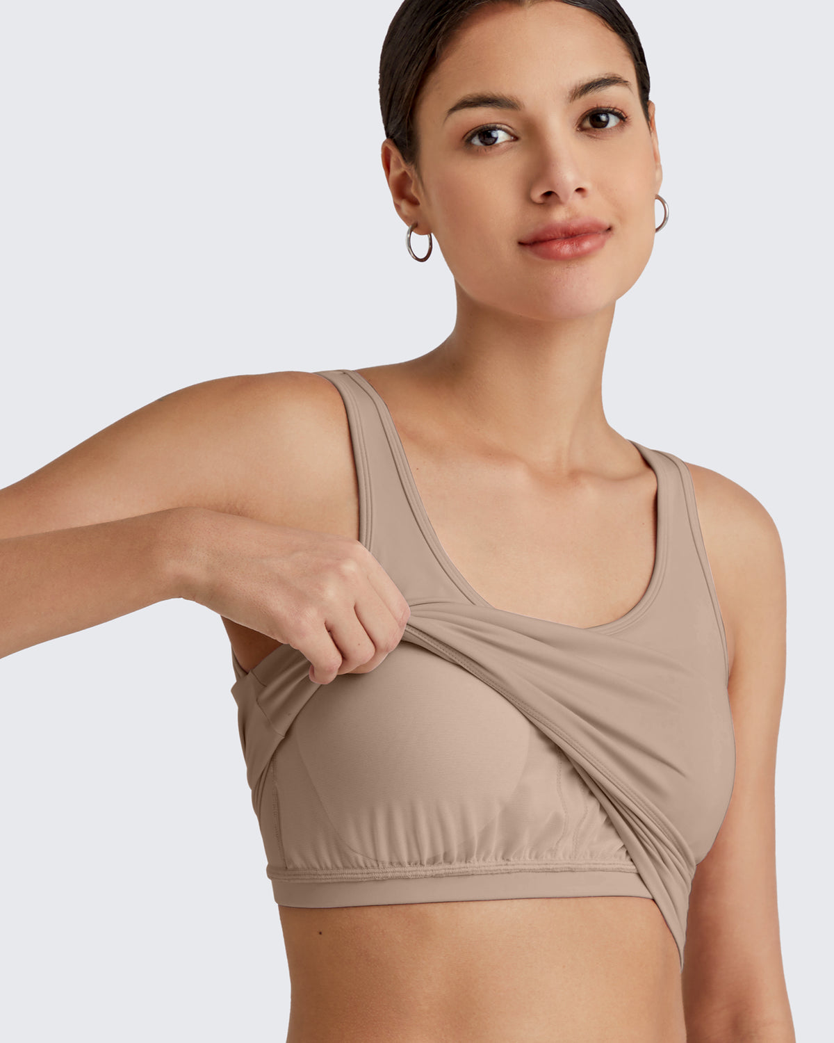 G4Free - BareFeel Built in Bra Workout Tank Tops -GF25L333AA-S-GF25L333AB-M-GF25L333AC-L-GF25L333AD-XL-GF25L333AF-XS