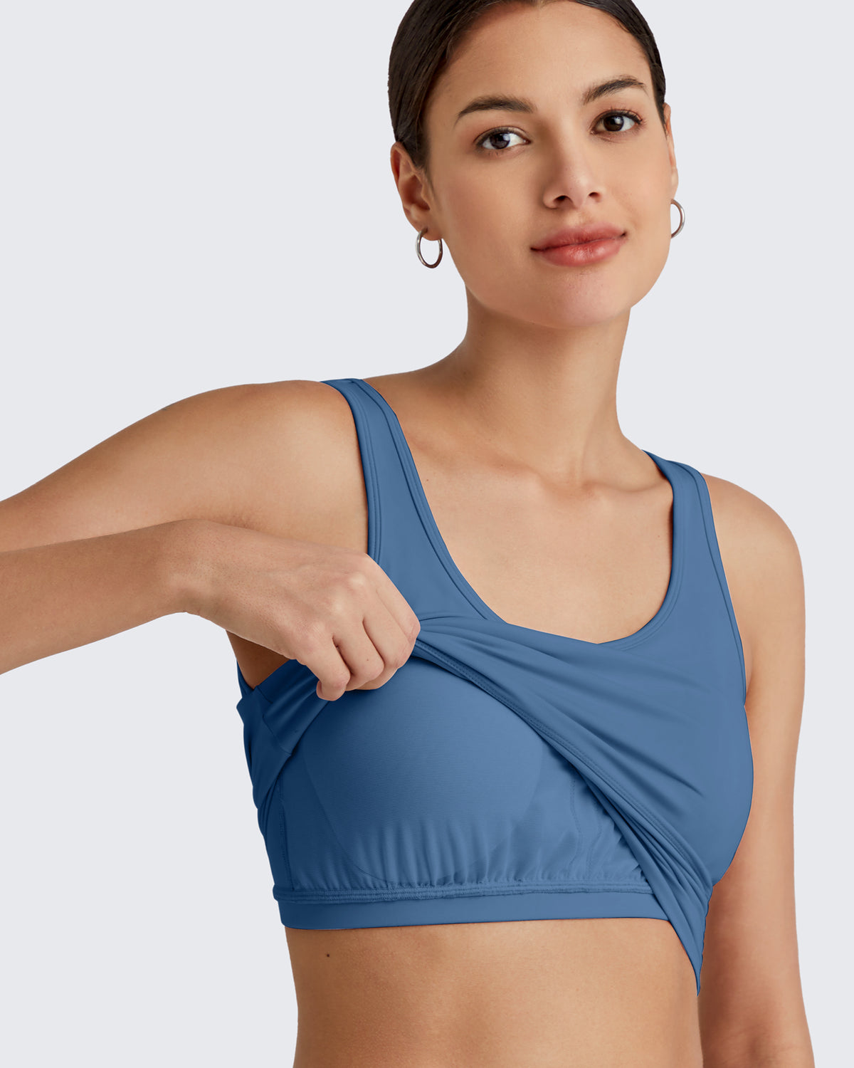 G4Free - BareFeel Built in Bra Workout Tank Tops -GF25L333AA-S-GF25L333AB-M-GF25L333AC-L-GF25L333AD-XL-GF25L333AF-XS