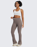 G4Free - BareFeel Casual High-Waisted Mini Flare Pants -GF24A244AA-S-GF24A245AA-S-GF24A246AA-S-GF24A244AB-M-GF24A245AB-M