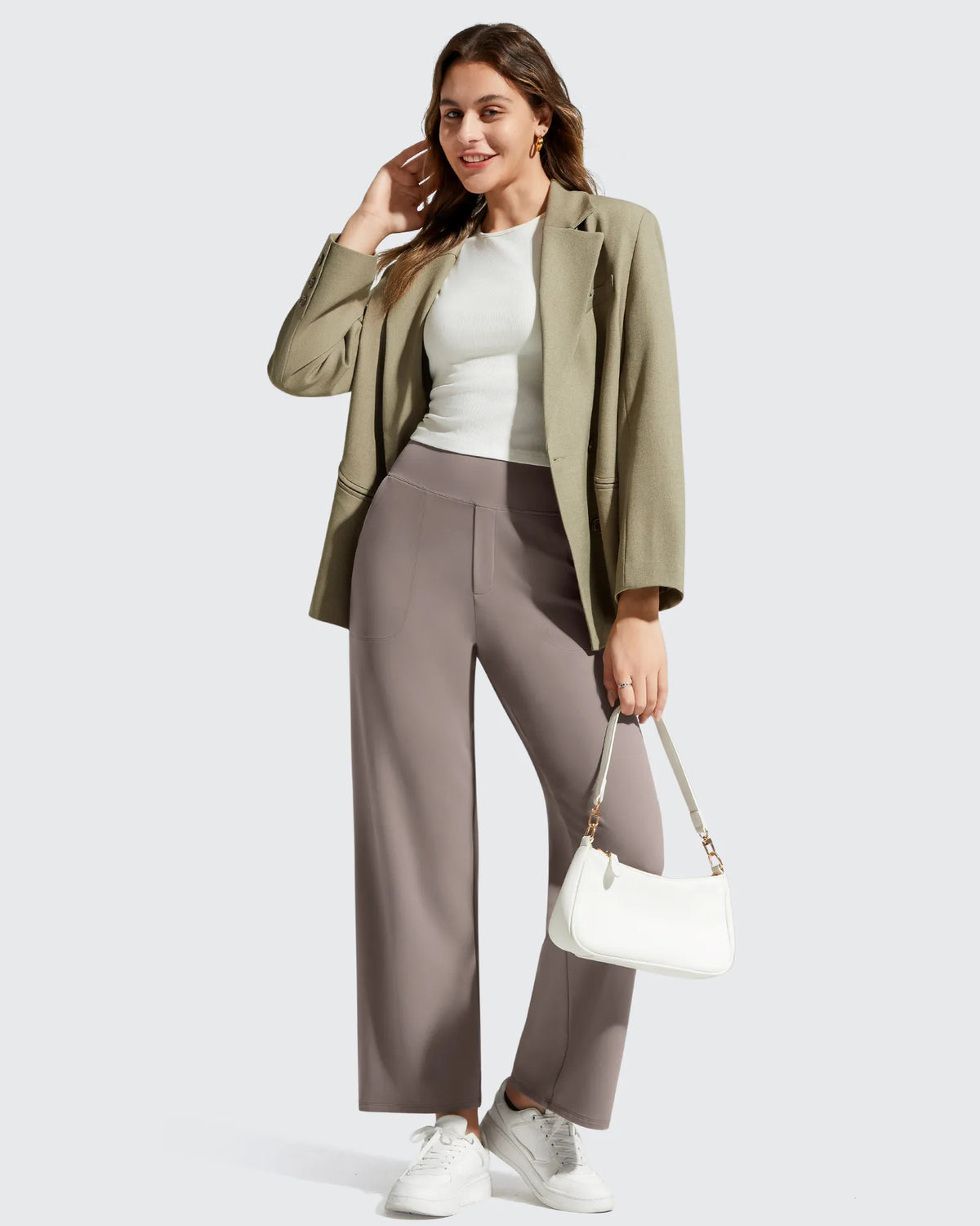 G4Free - BareFeel Faux Fly Ankle Length Casual Dress Pants -GF26J775A001A-S-GF26J776A001A-S-GF26J777A001A-S-GF26J775A001B-M-GF26J776A001B-M