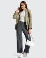 G4Free - BareFeel Faux Fly Ankle Length Casual Dress Pants -GF26J775A001A-S-GF26J776A001A-S-GF26J777A001A-S-GF26J775A001B-M-GF26J776A001B-M