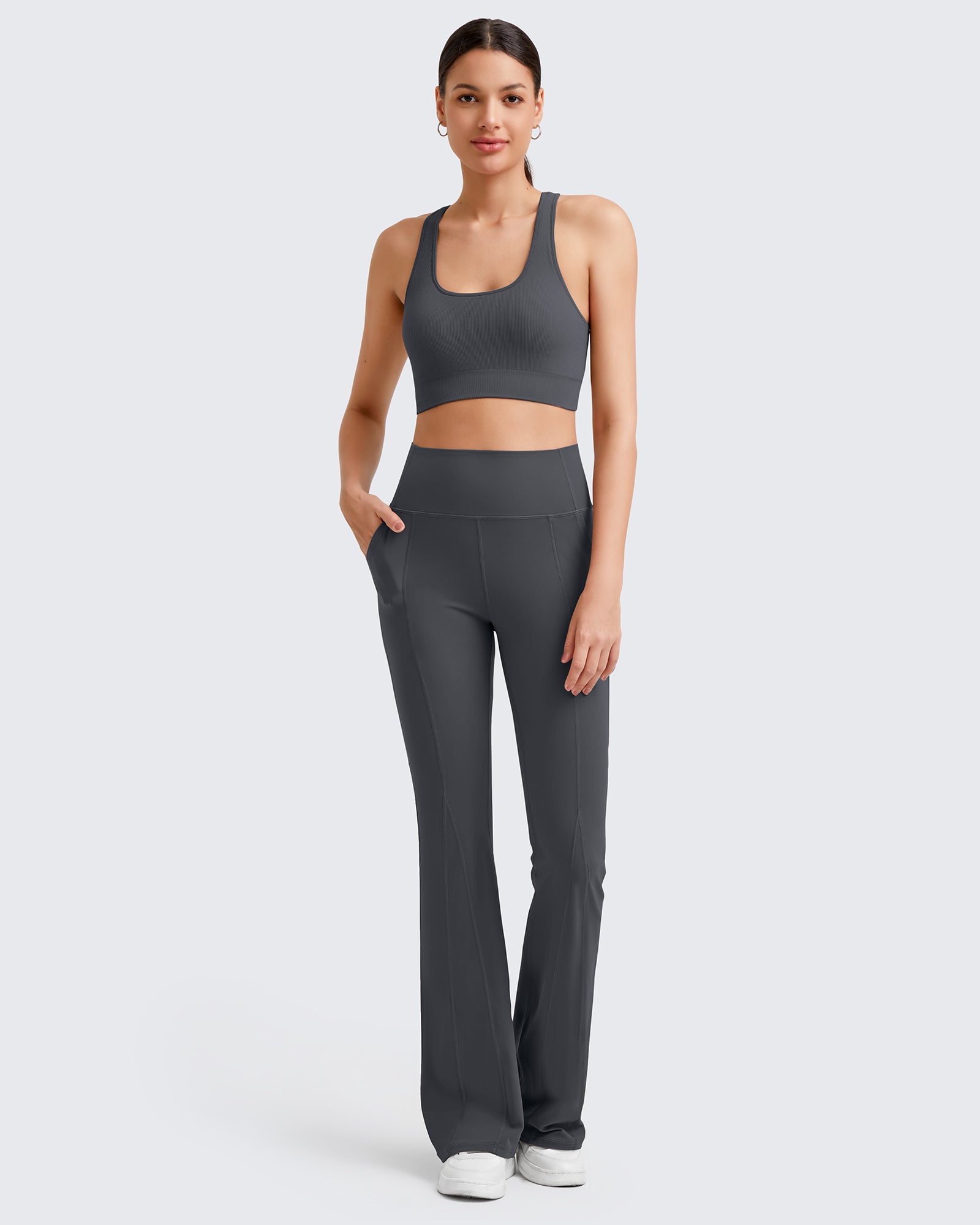 G4Free - BareFeel High-Rise Flare Yoga Casual Pants -GF24A329AA-S-GF24A330AA-S-GF24A331AA-S-GF24A329AB-M-GF24A330AB-M