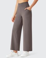 G4Free - BareFeel High Stretch Ankle Wide Leg Yoga Pants -GF26J781A001A-S